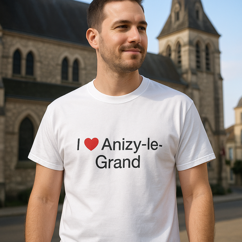 I love Anizy-le-Grand T-shirt