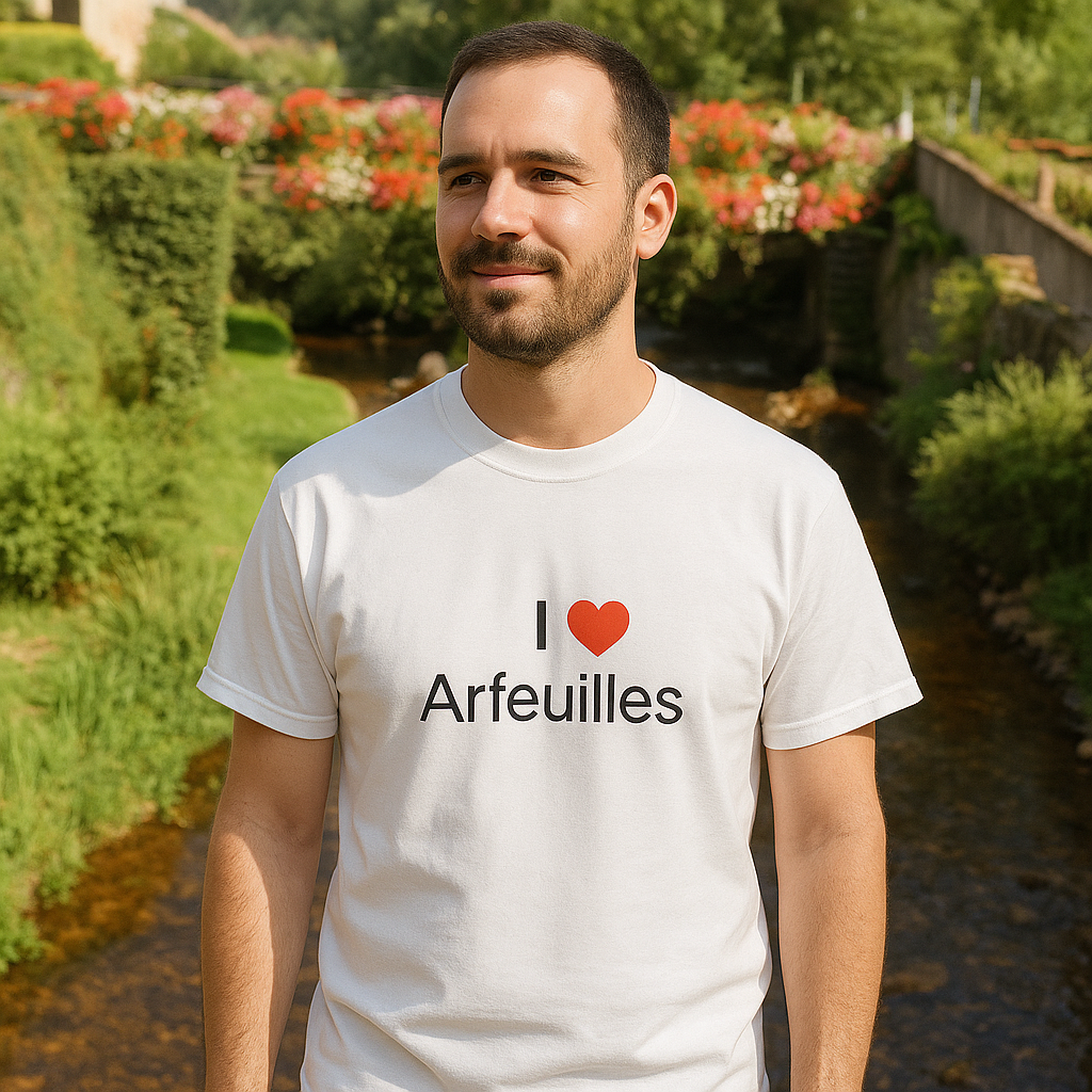 I love Arfeuilles t-shirt