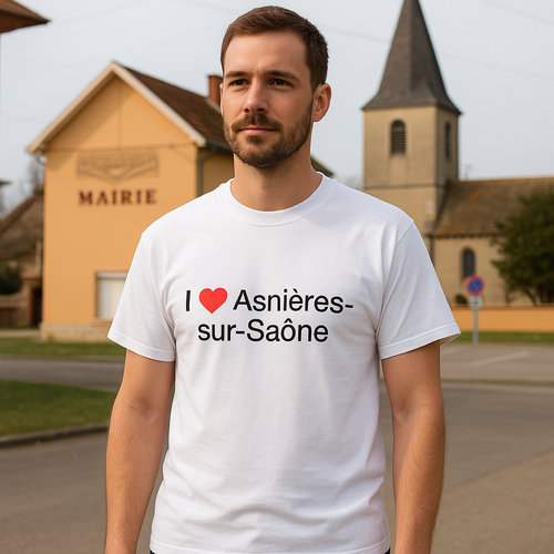 I love Asnières-sur-Saône T-shirt