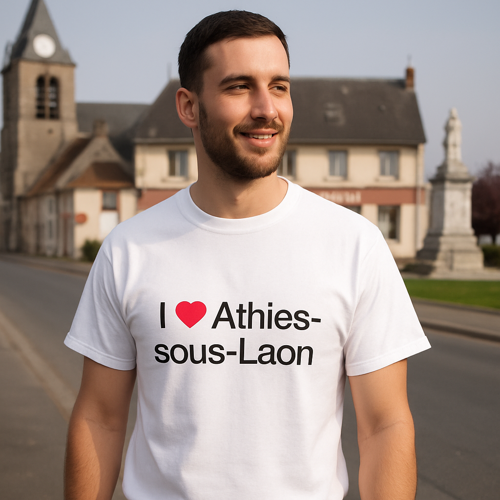 I love athies-sous-laon t-shirt