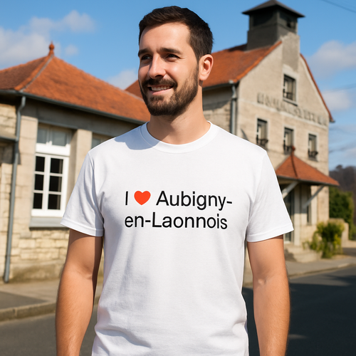 I love Aubigny-en-Laonnois T-shirt