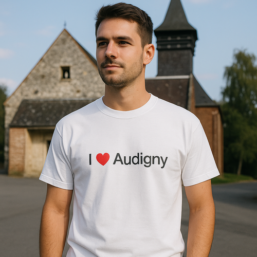I love Audigny T-shirt