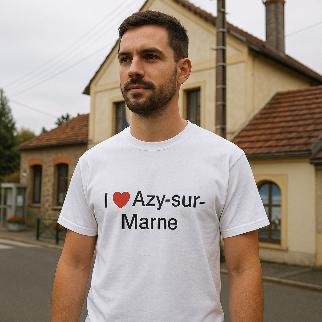 I love Azy-sur-Marne T-shirt