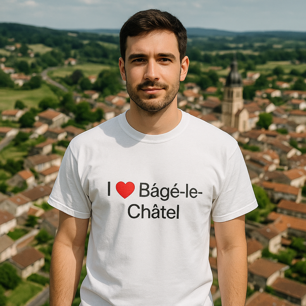 I love Bagé-le-Châtel T-shirt