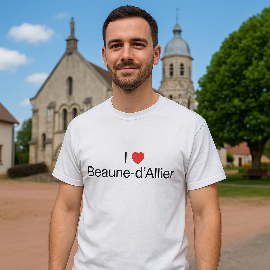 I love Beaune-d'Allier T-shirt