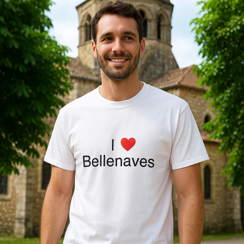 I love Bellenaves T-shirt