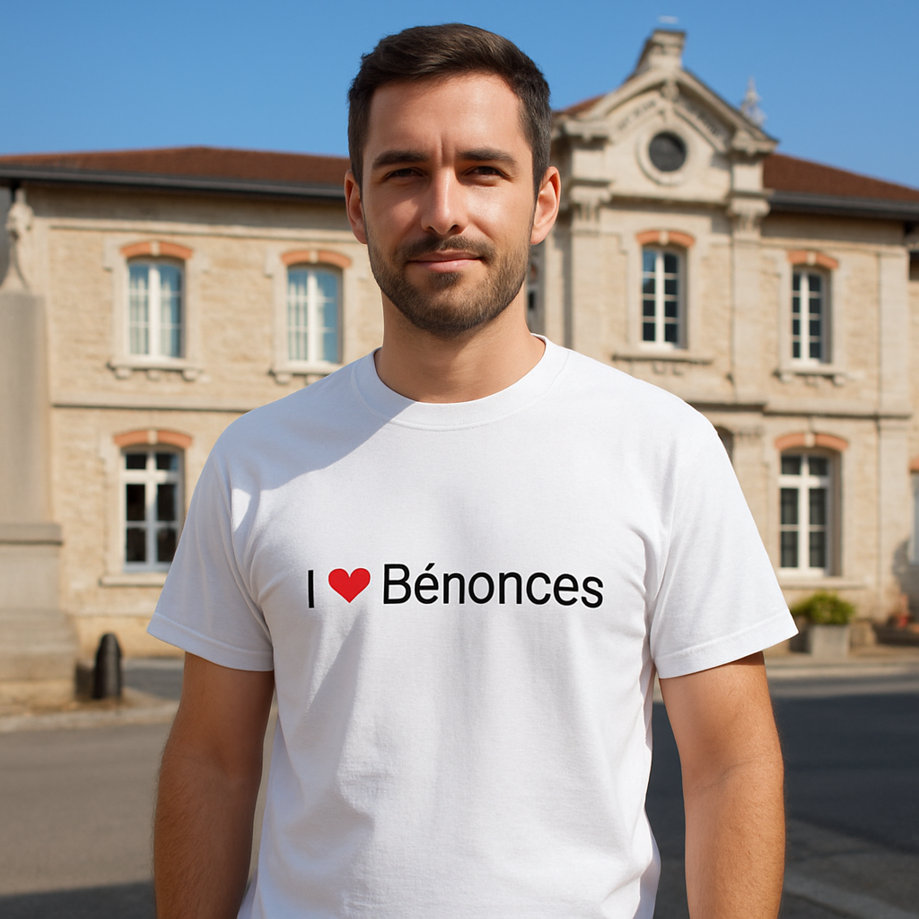 I love Benonces T-shirt