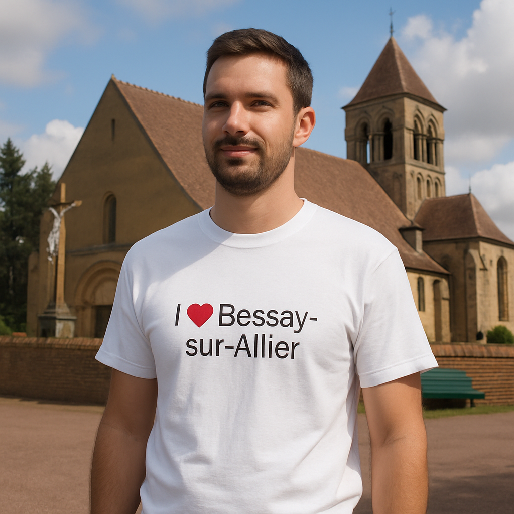 I love bessay-sur-allier t-shirt