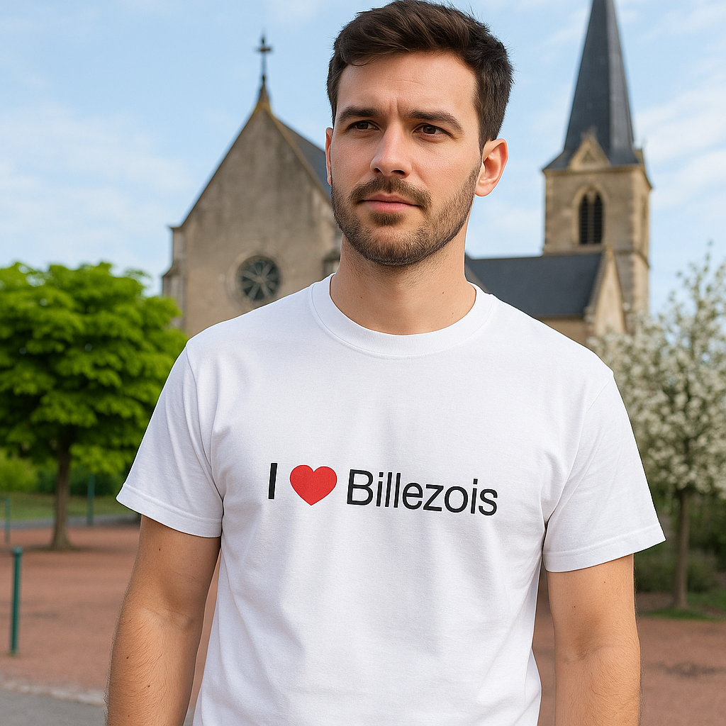 I love Billezois T-shirt