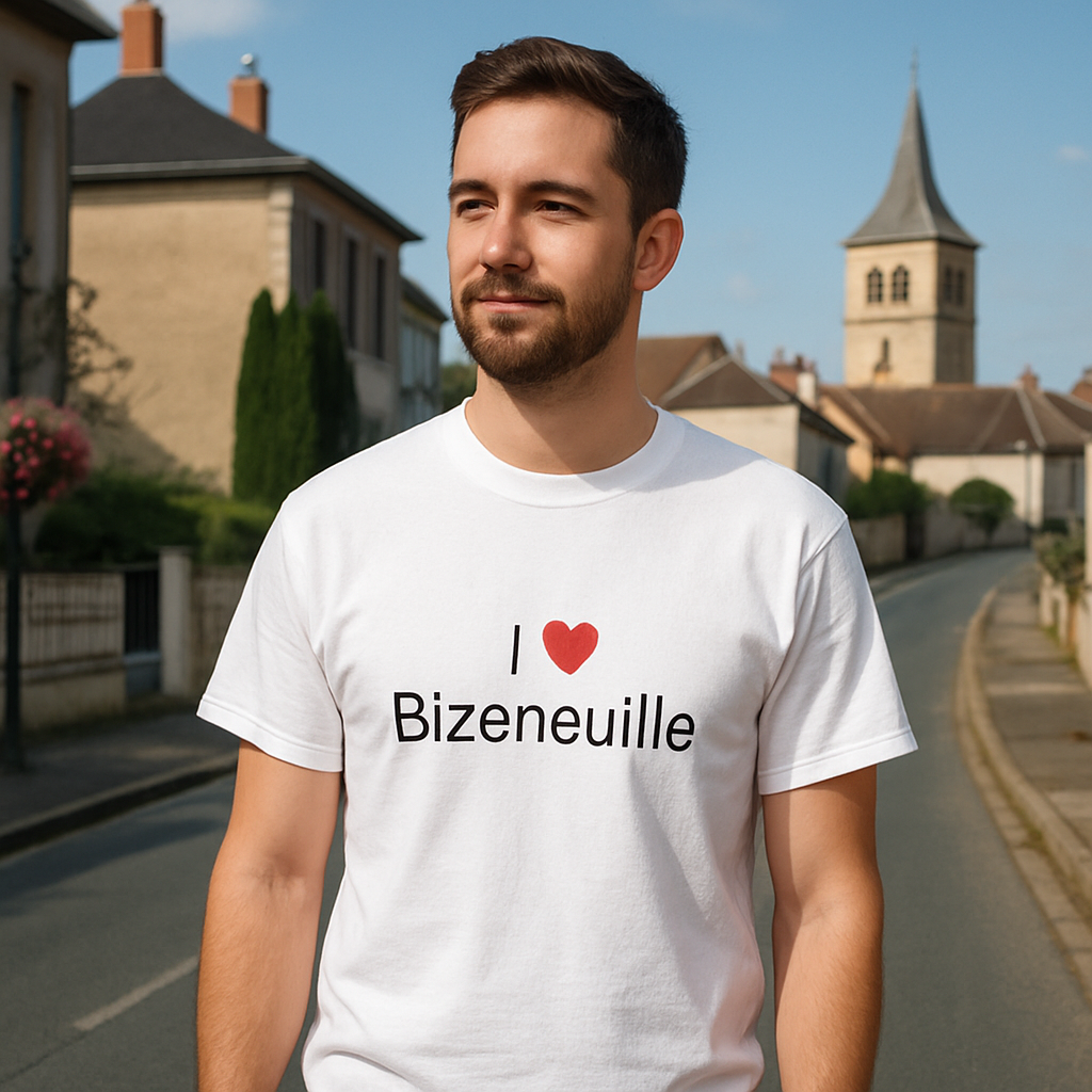 I love Bizeneuille T-shirt