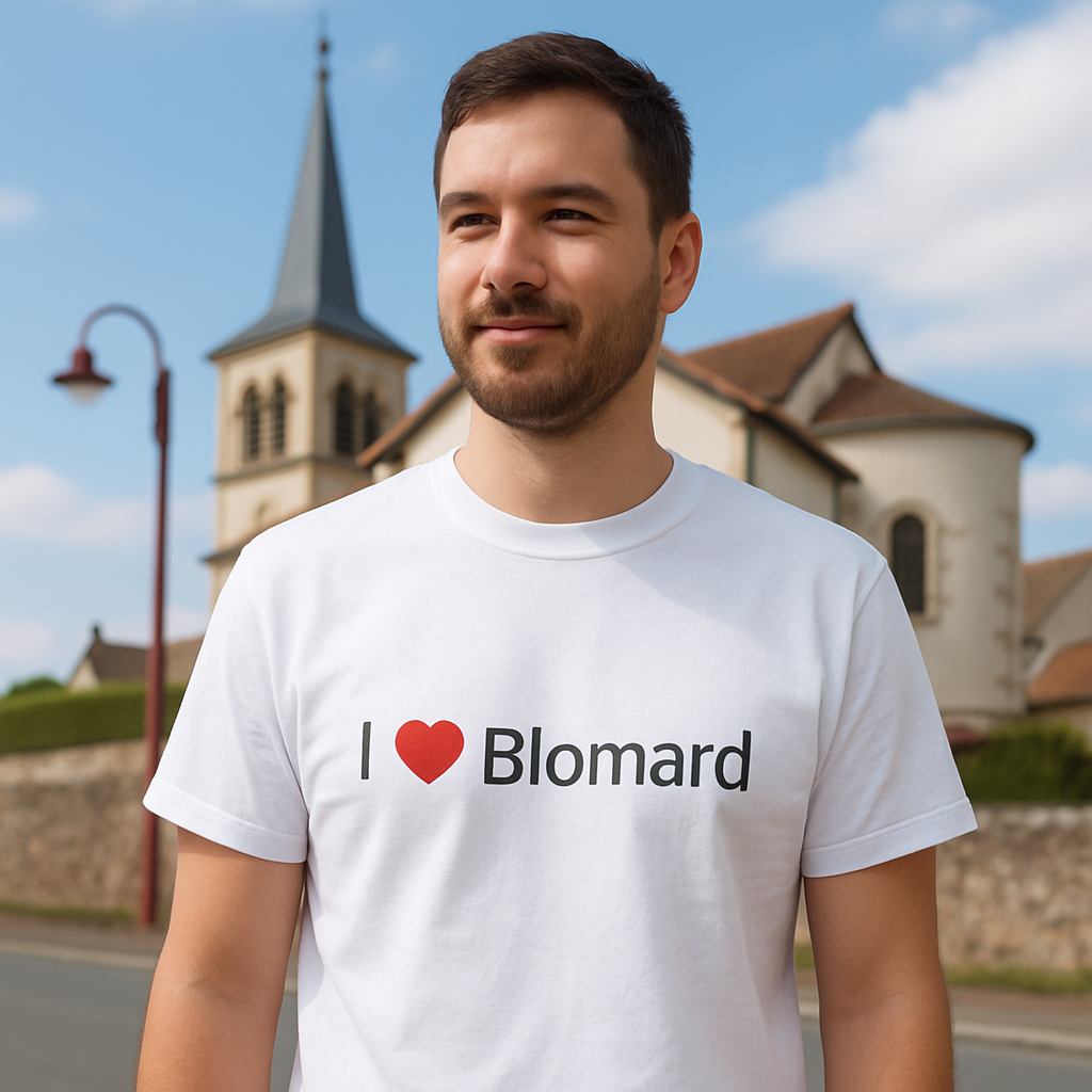 I love Blomard T-shirt