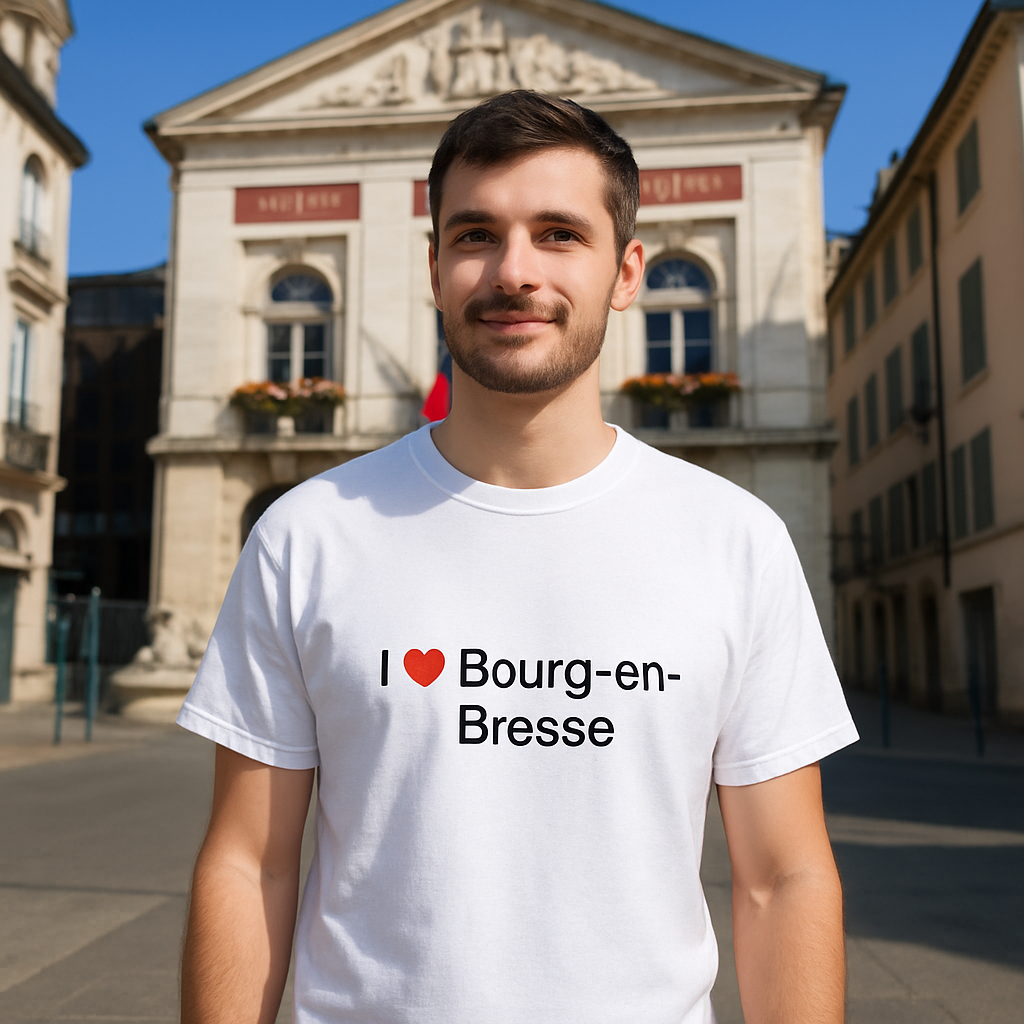 I love Bourg-en-Bresse T-shirt