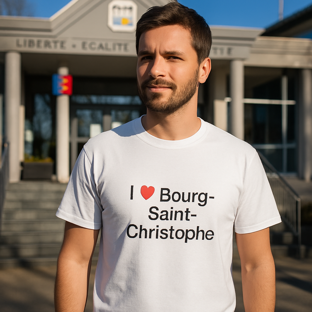 I love bourg-saint-christophe t-shirt