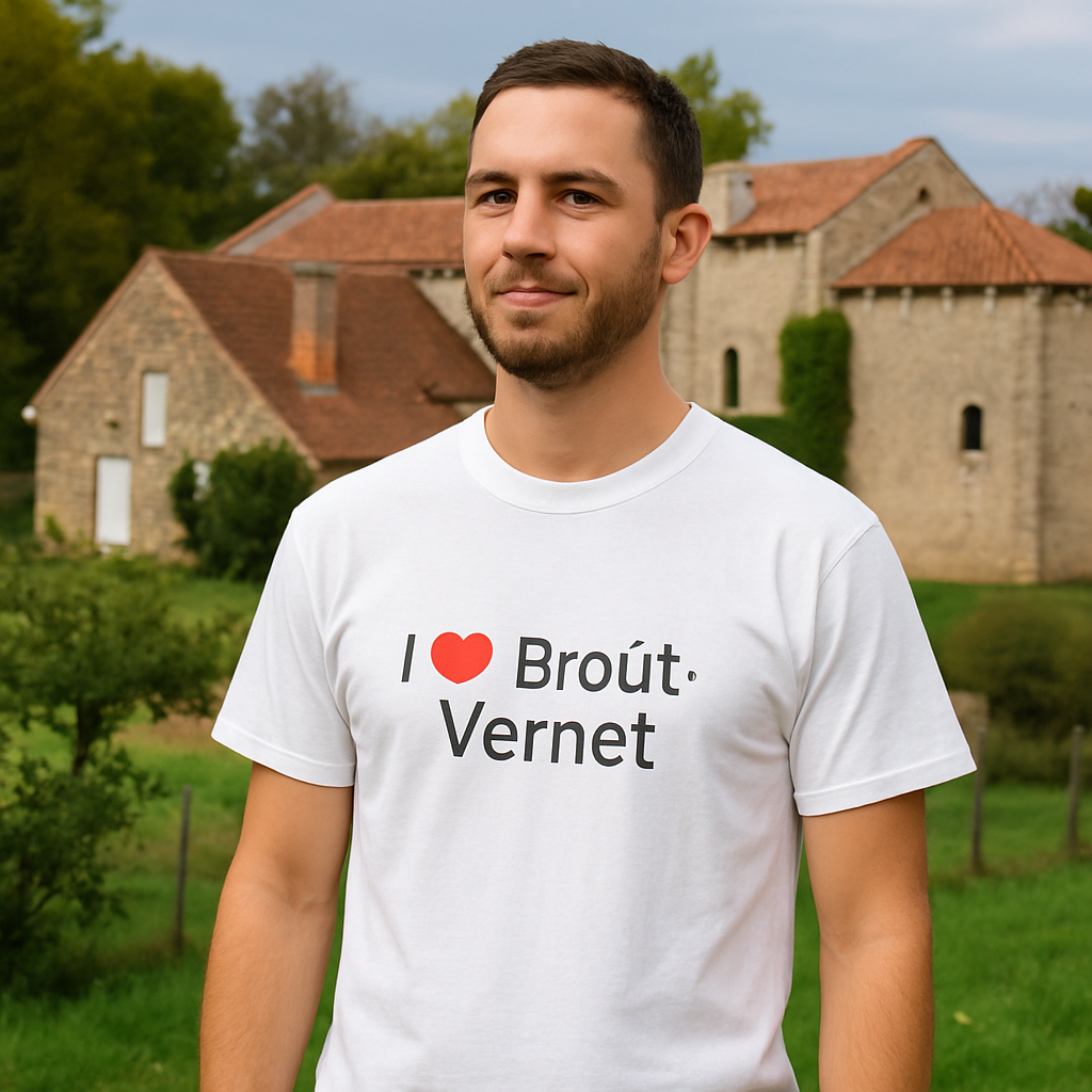 I love Broût-Vernet T-shirt