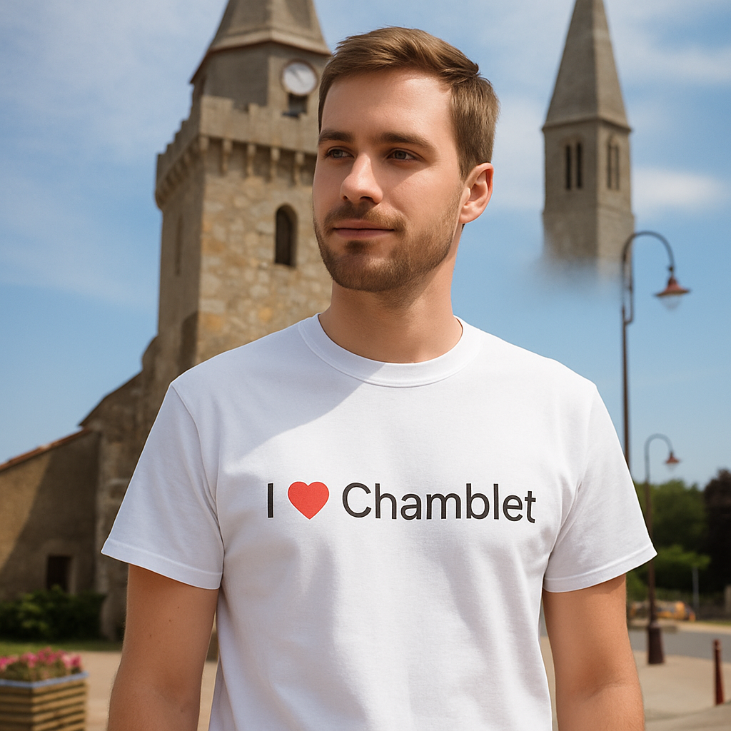 I love Chamblet T-shirt