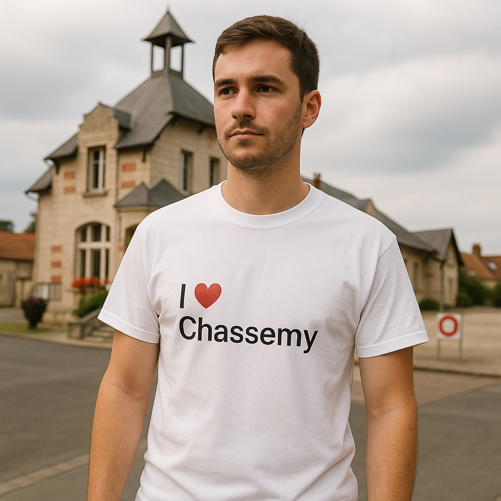 I love Chassemy T-shirt