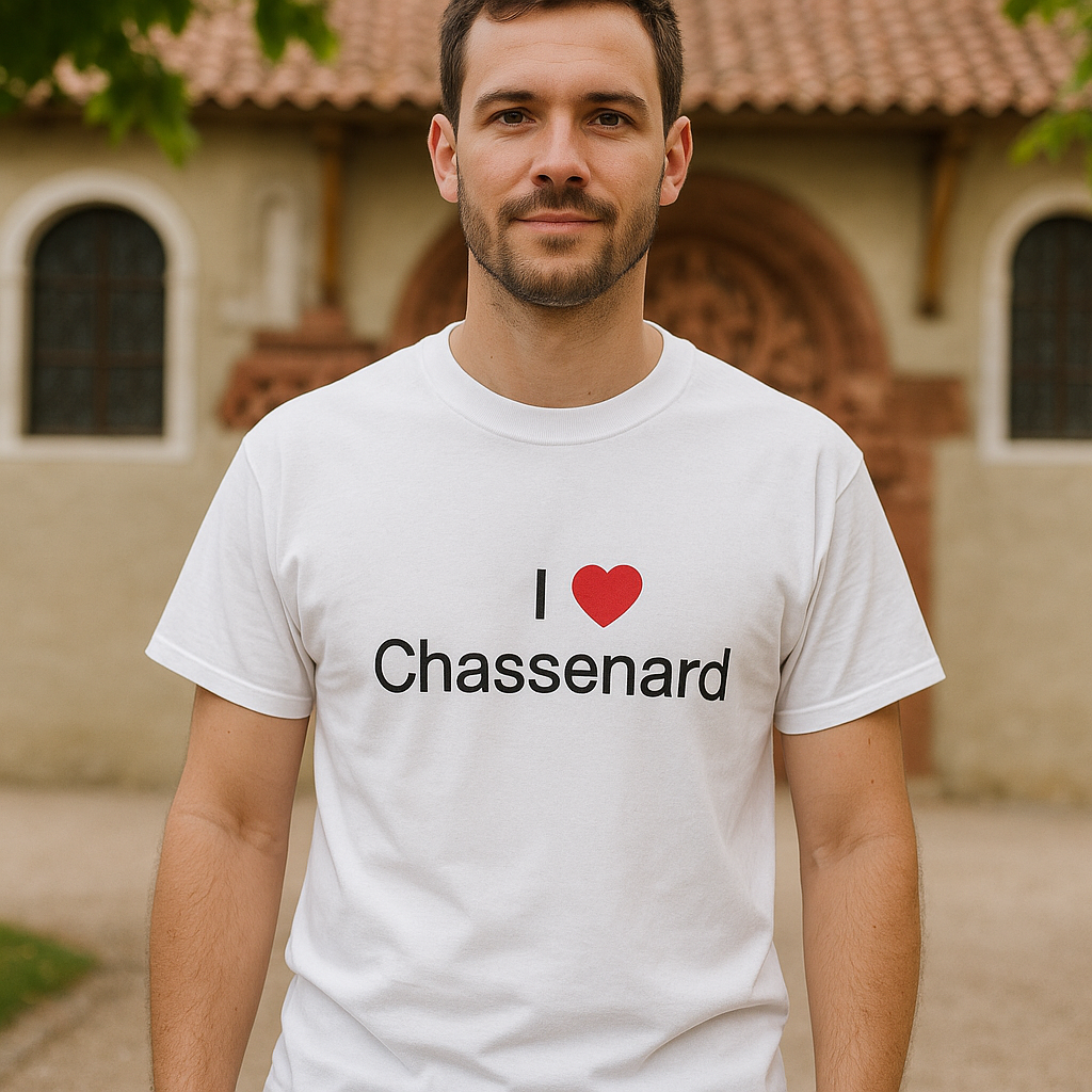 T-Shirt Ich liebe Chassenard