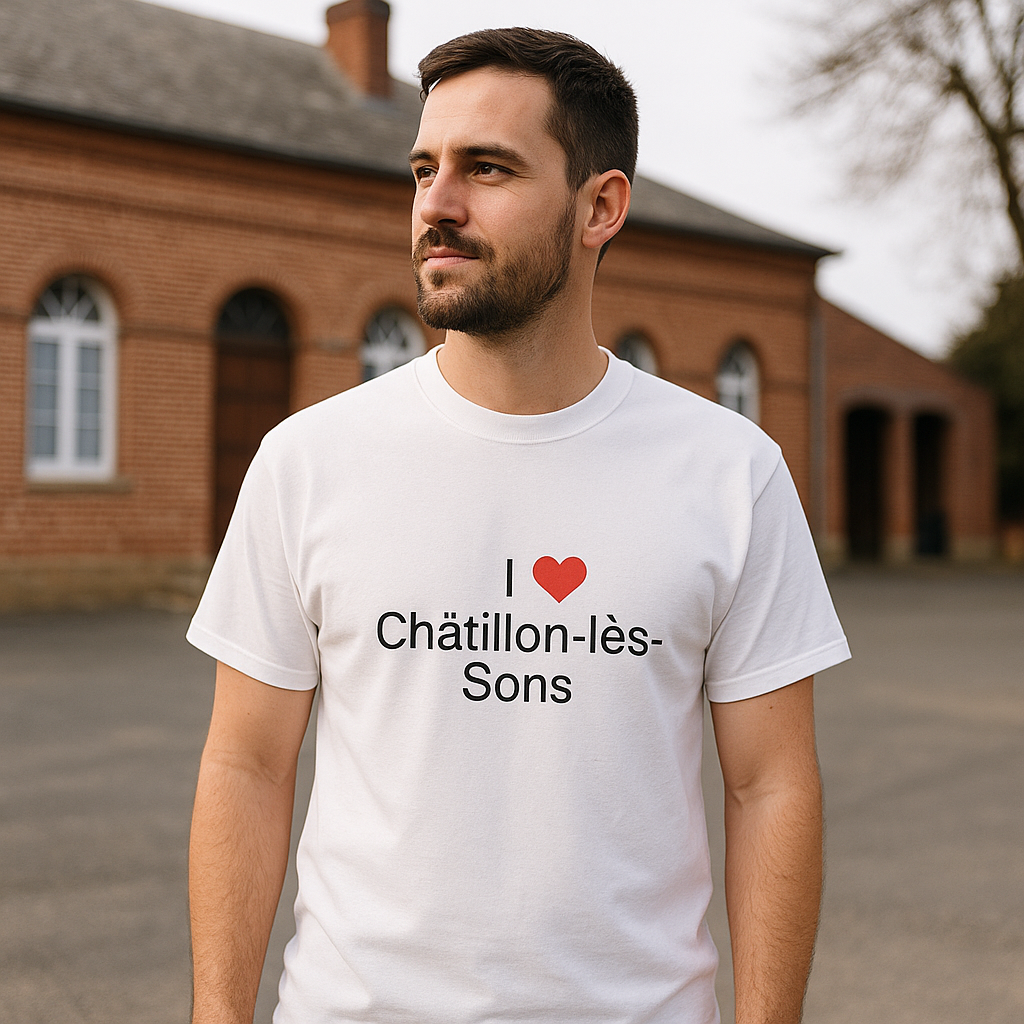 I love Châtillon-lès-Sons T-shirt