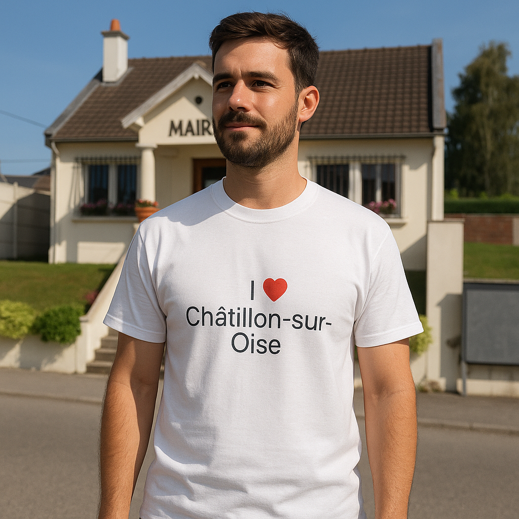 I love Châtillon-sur-Oise T-shirt