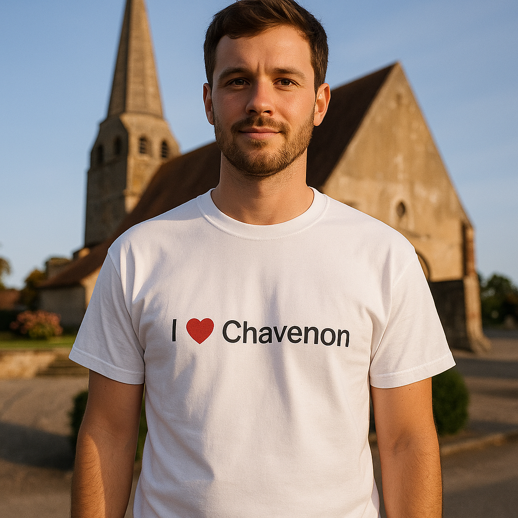 I love Chavenon T-shirt
