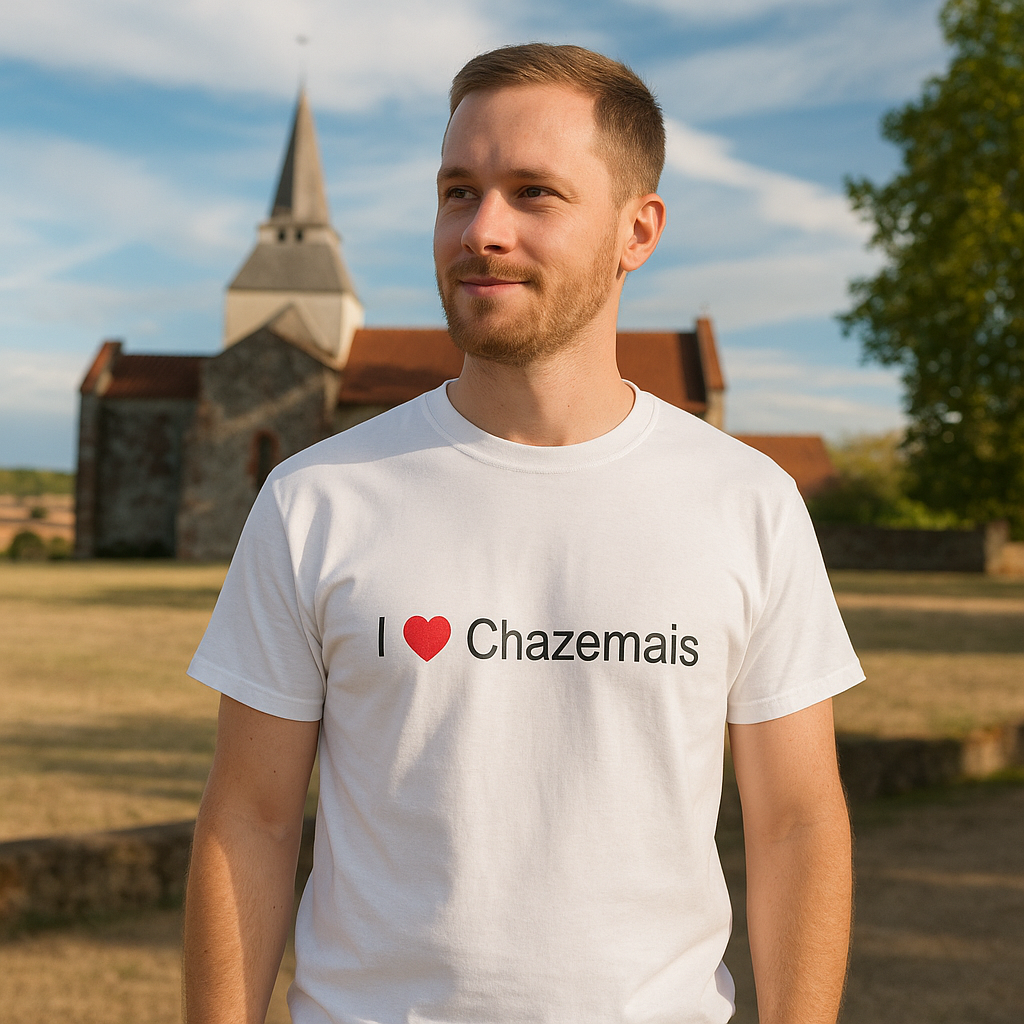 I love Chazemais T-shirt