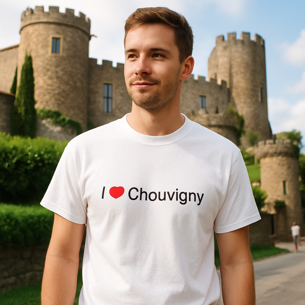 I love Chouvigny T-shirt