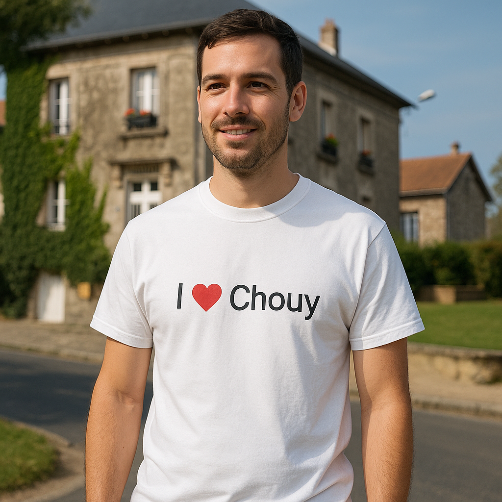 T-Shirt Ich liebe Chouy