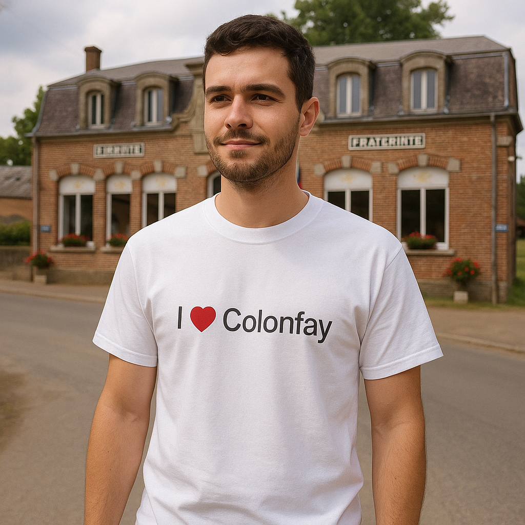 I love Colonfay T-shirt