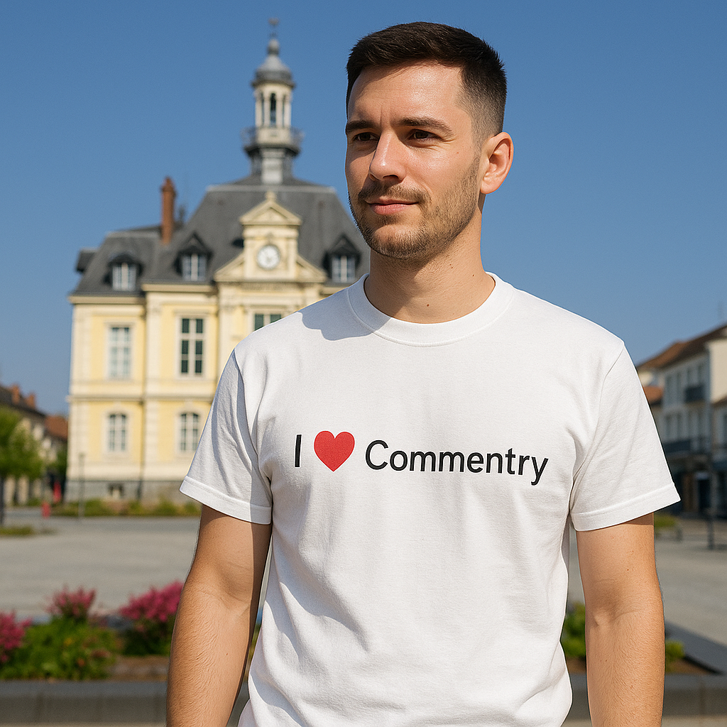 I love Commentry T-shirt