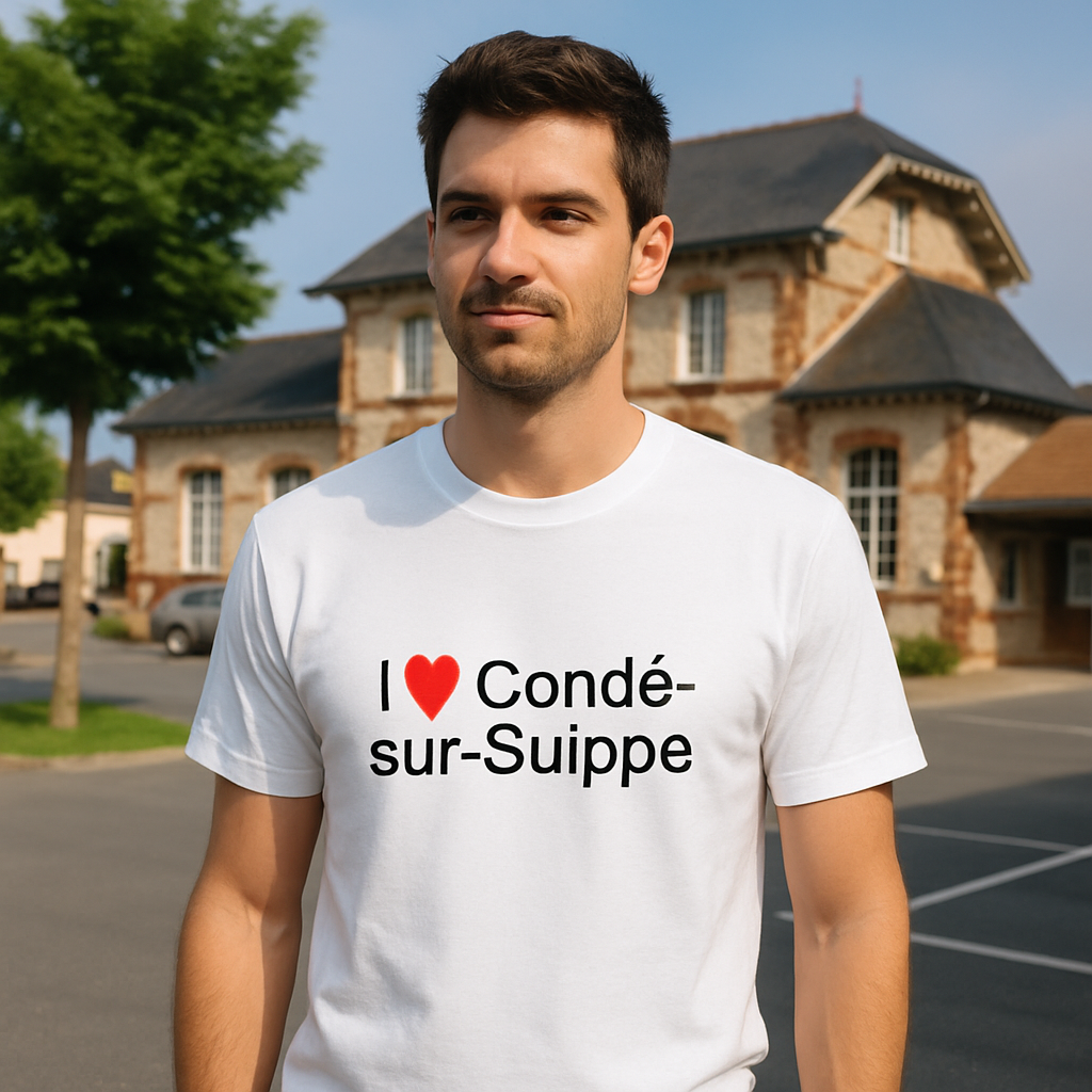 I love Condé-sur-Suippe T-shirt