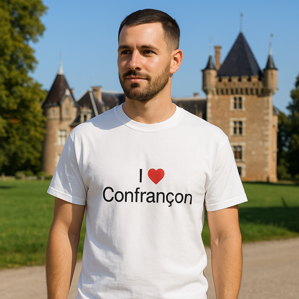 T-Shirt „Ich liebe Confrançon“