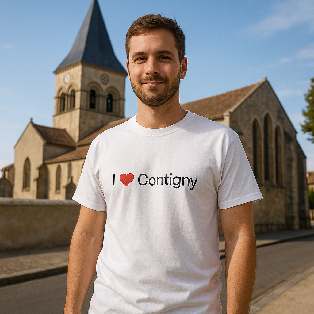 I love Contigny T-shirt