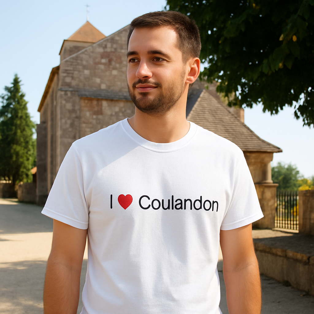 I love Coulandon T-shirt