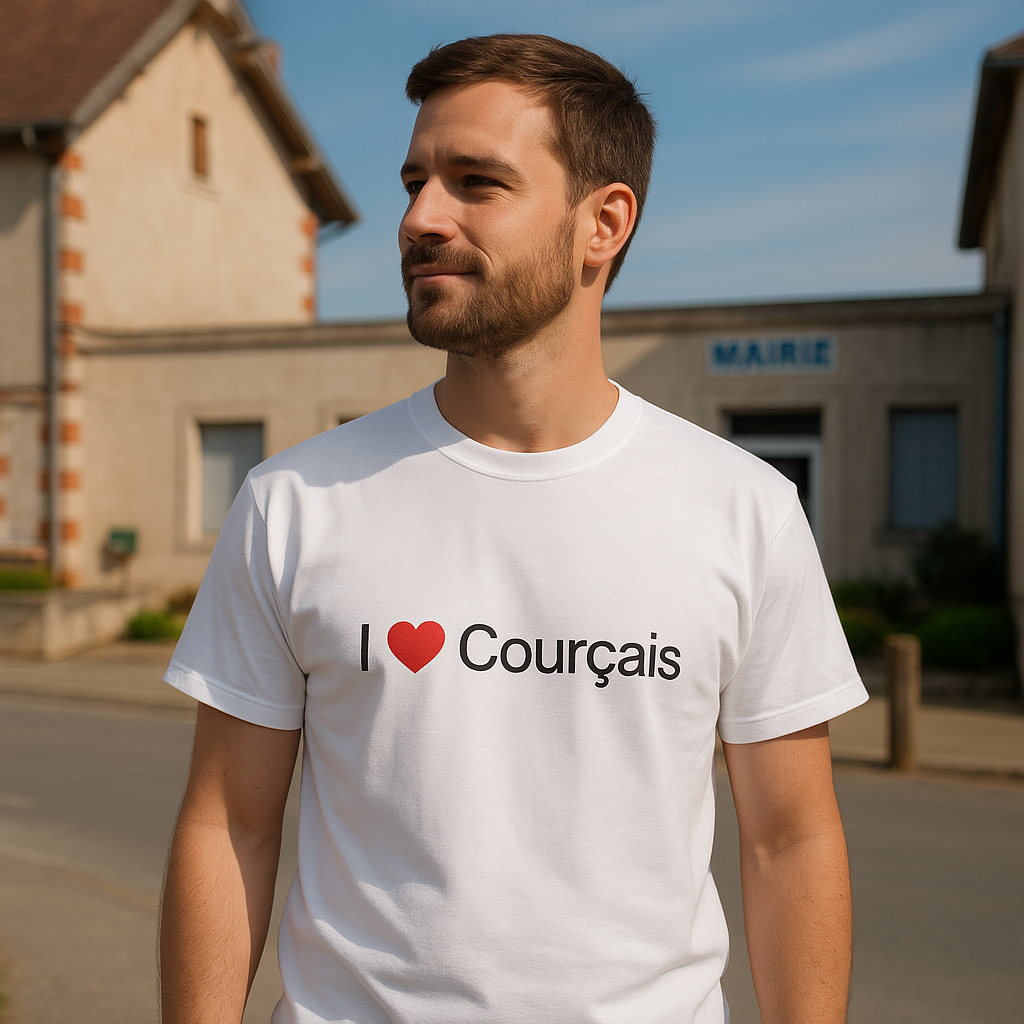 I love Courçais T-shirt