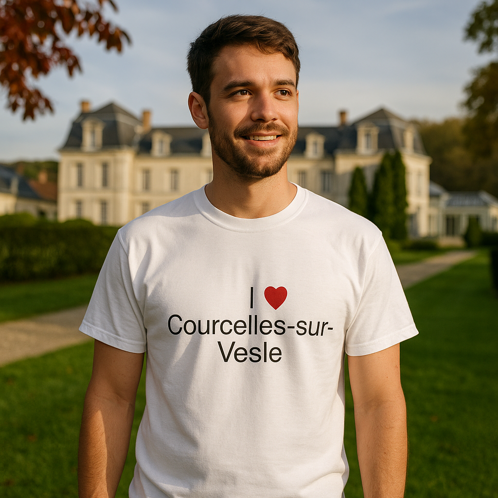 I love Courcelles-sur-Vesle T-shirt