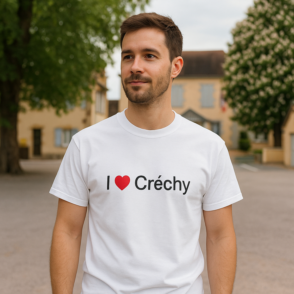 I love créchy t-shirt