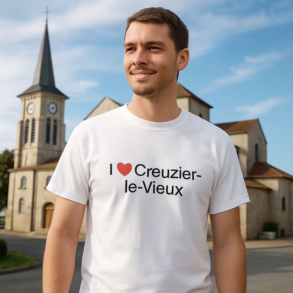 I love Creuzier-le-Vieux T-shirt