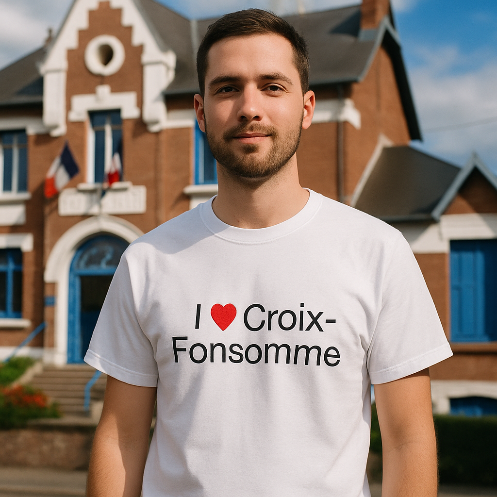I love Croix-Fonsomme T-shirt