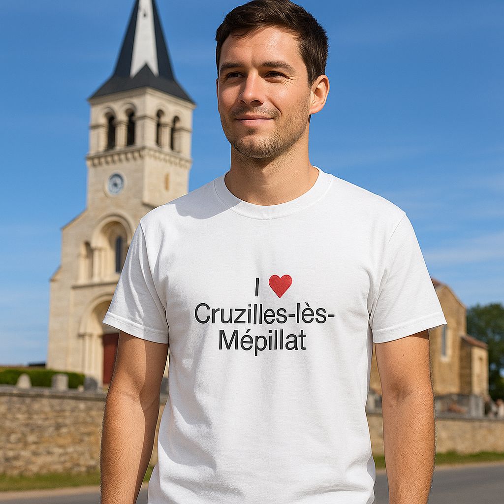 I love Cruzilles-lès-Mépillat T-shirt