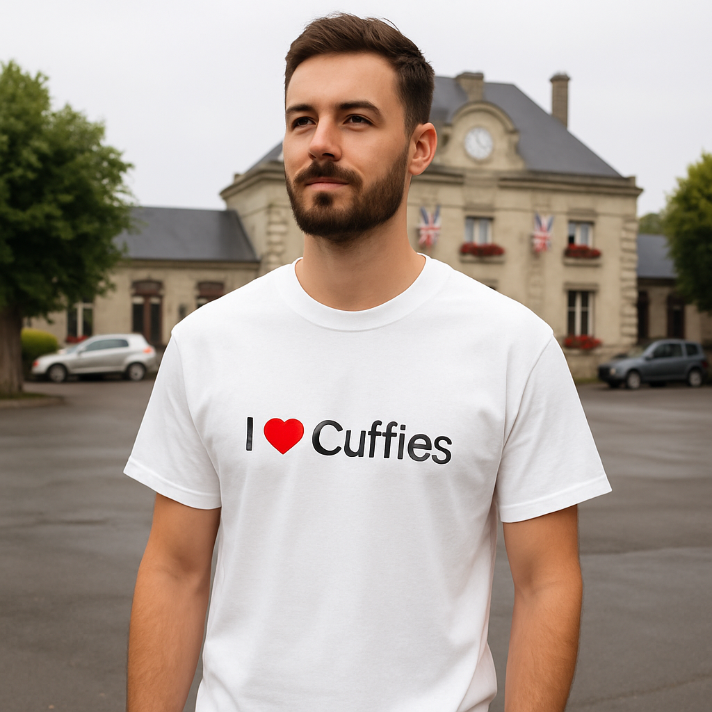 I love cuffies t-shirt