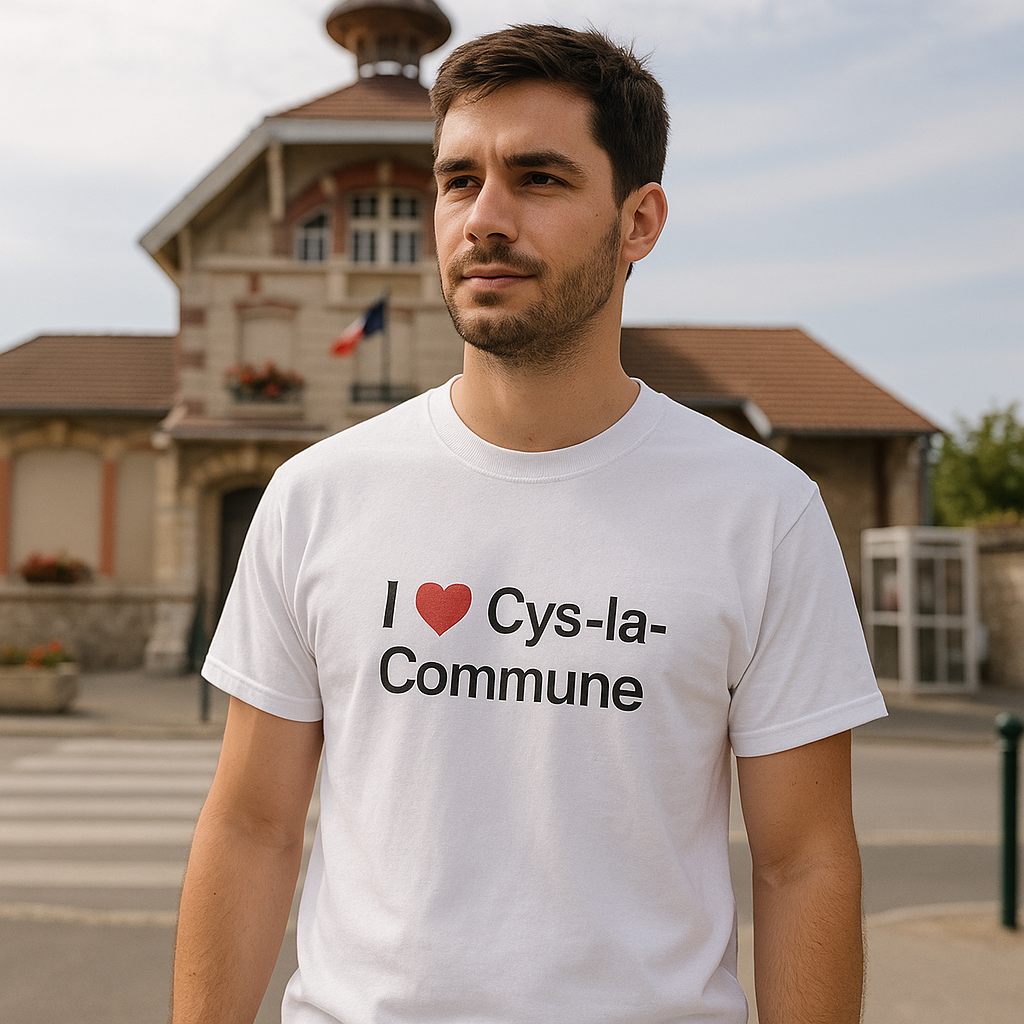 I love Cys-la-Commune T-shirt