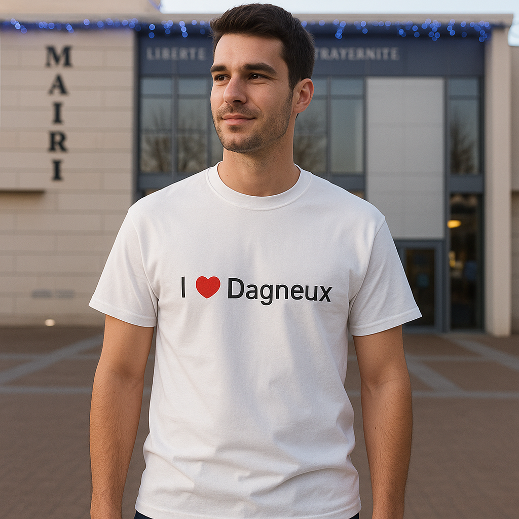 T-Shirt Ich liebe Dagneux