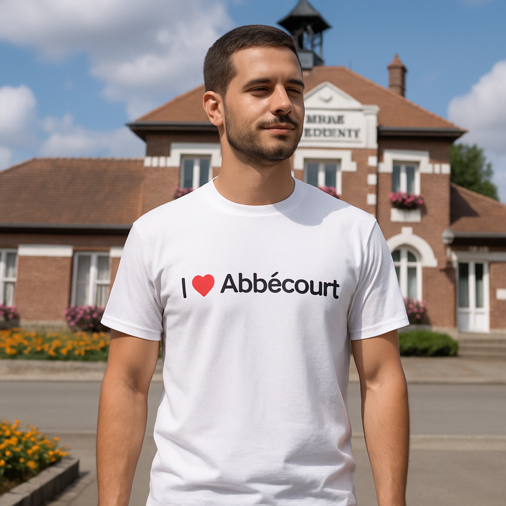 I love Abbécourt t-shirt
