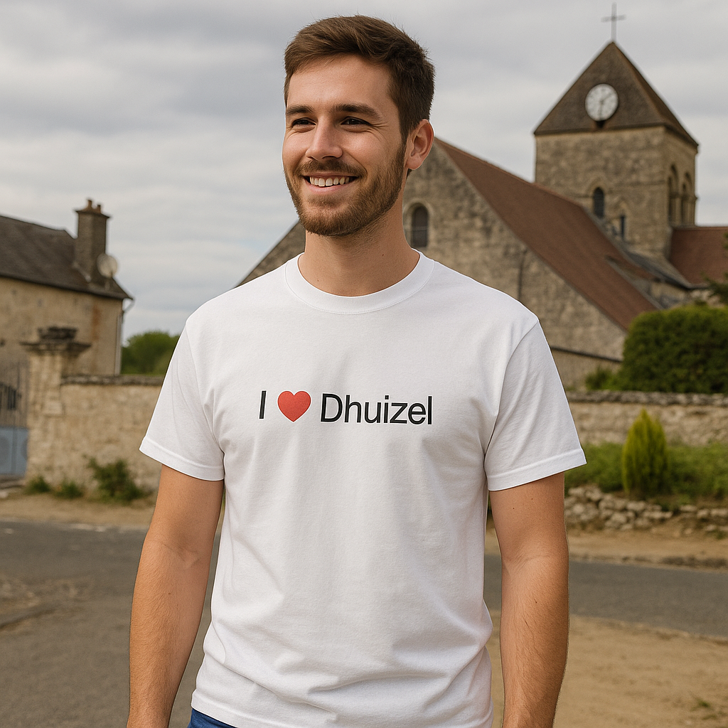 I love Dhuizel T-shirt
