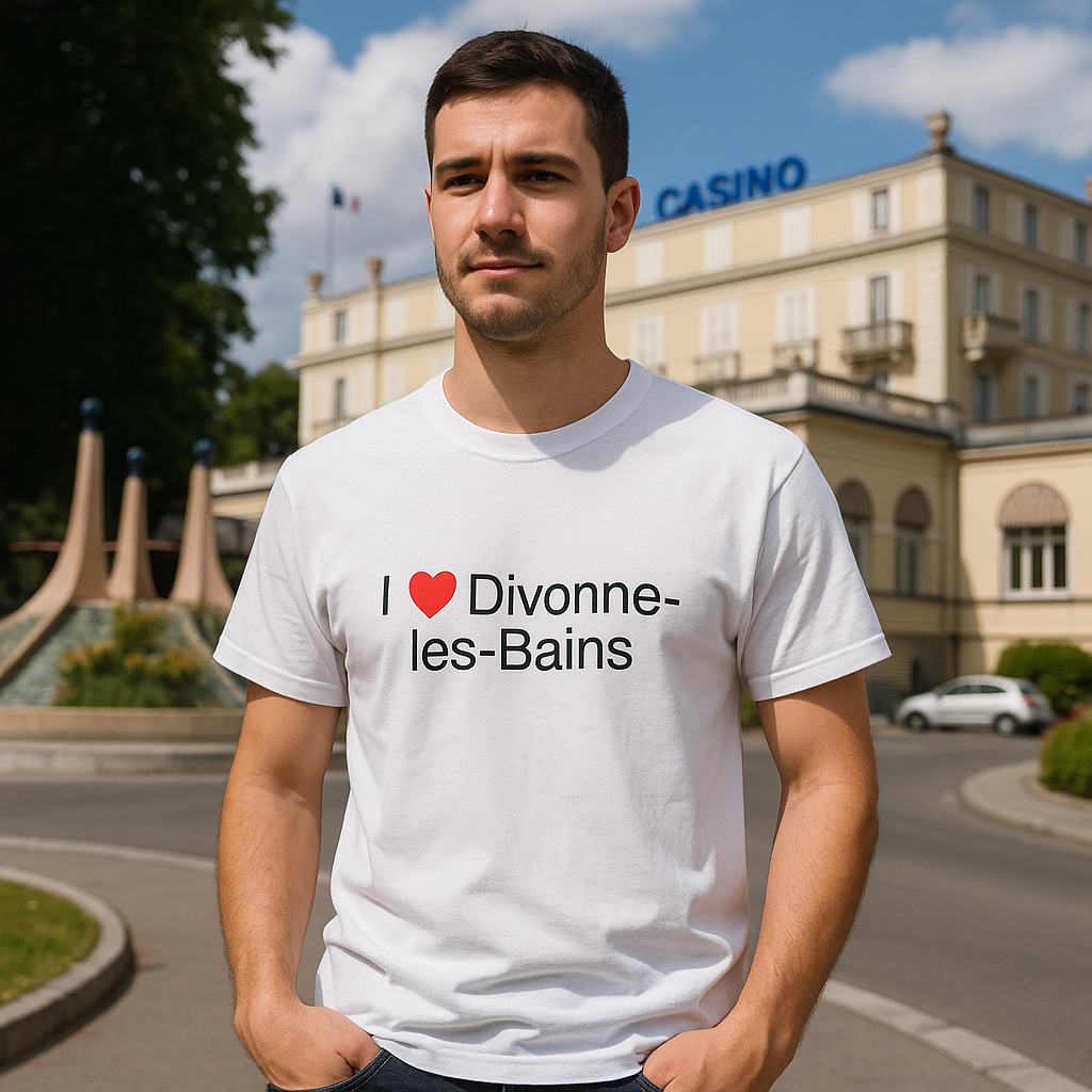 I love Divonne-les-Bains T-shirt