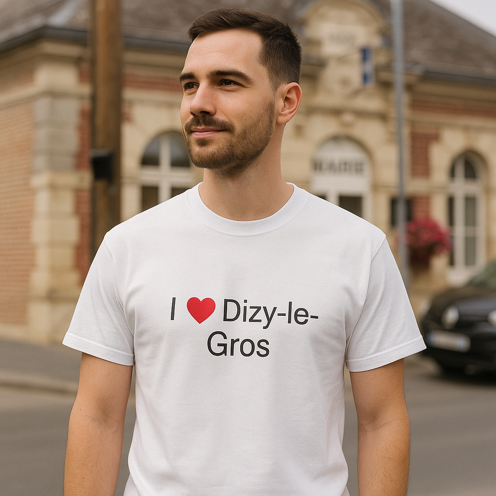 I love Dizy-le-gros T-shirt