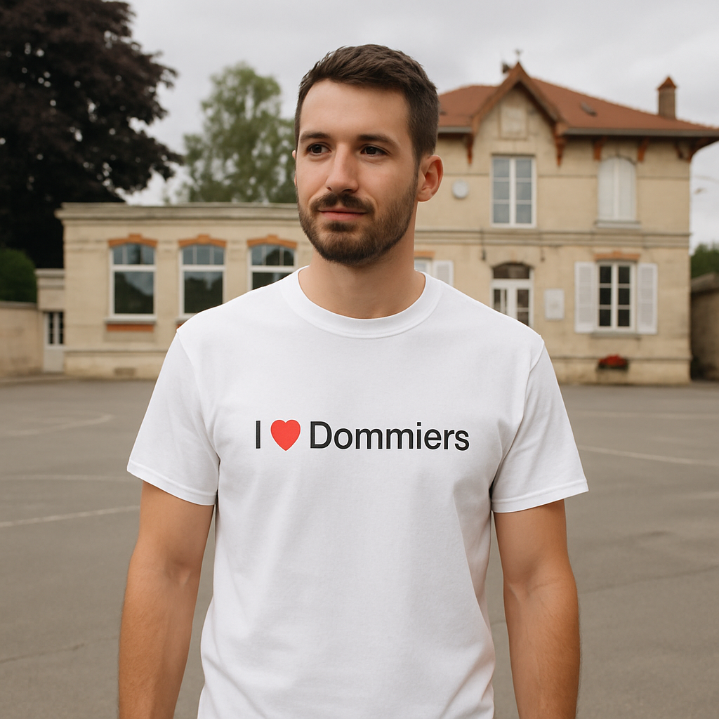 T-Shirt Ich liebe Dommiers