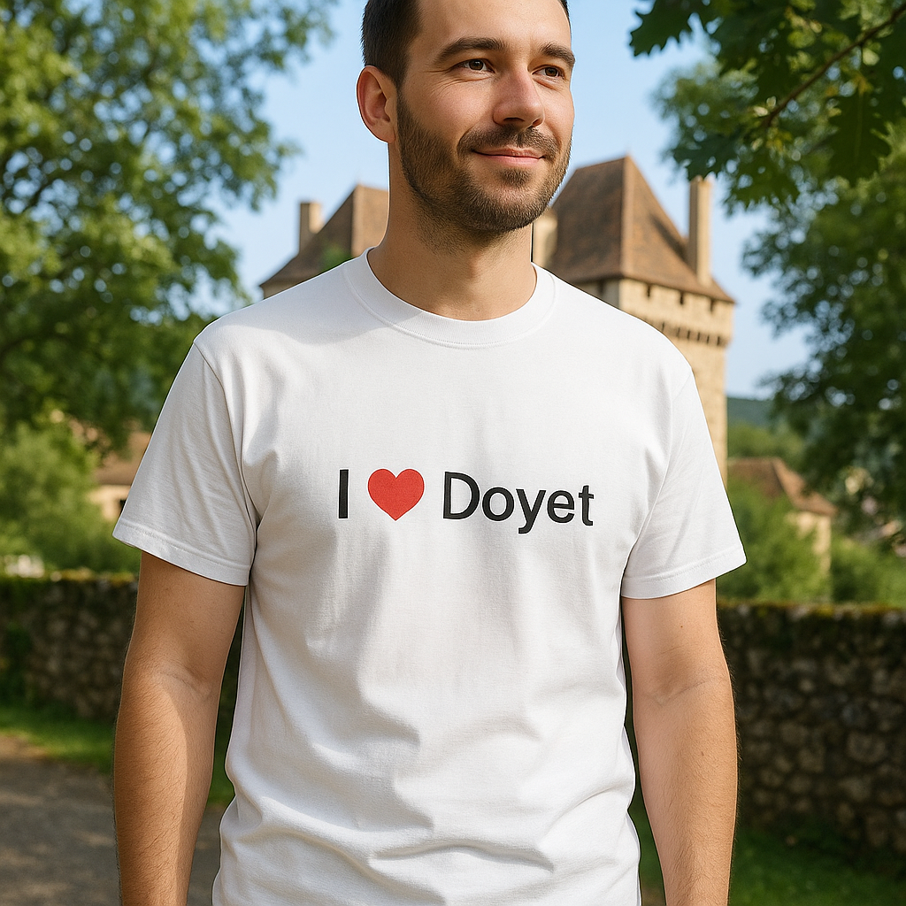 T-Shirt Ich liebe doyet