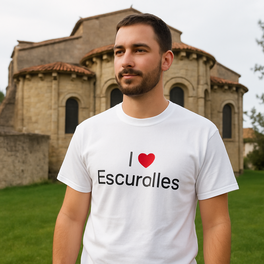 T-Shirt Ich liebe Escurolles