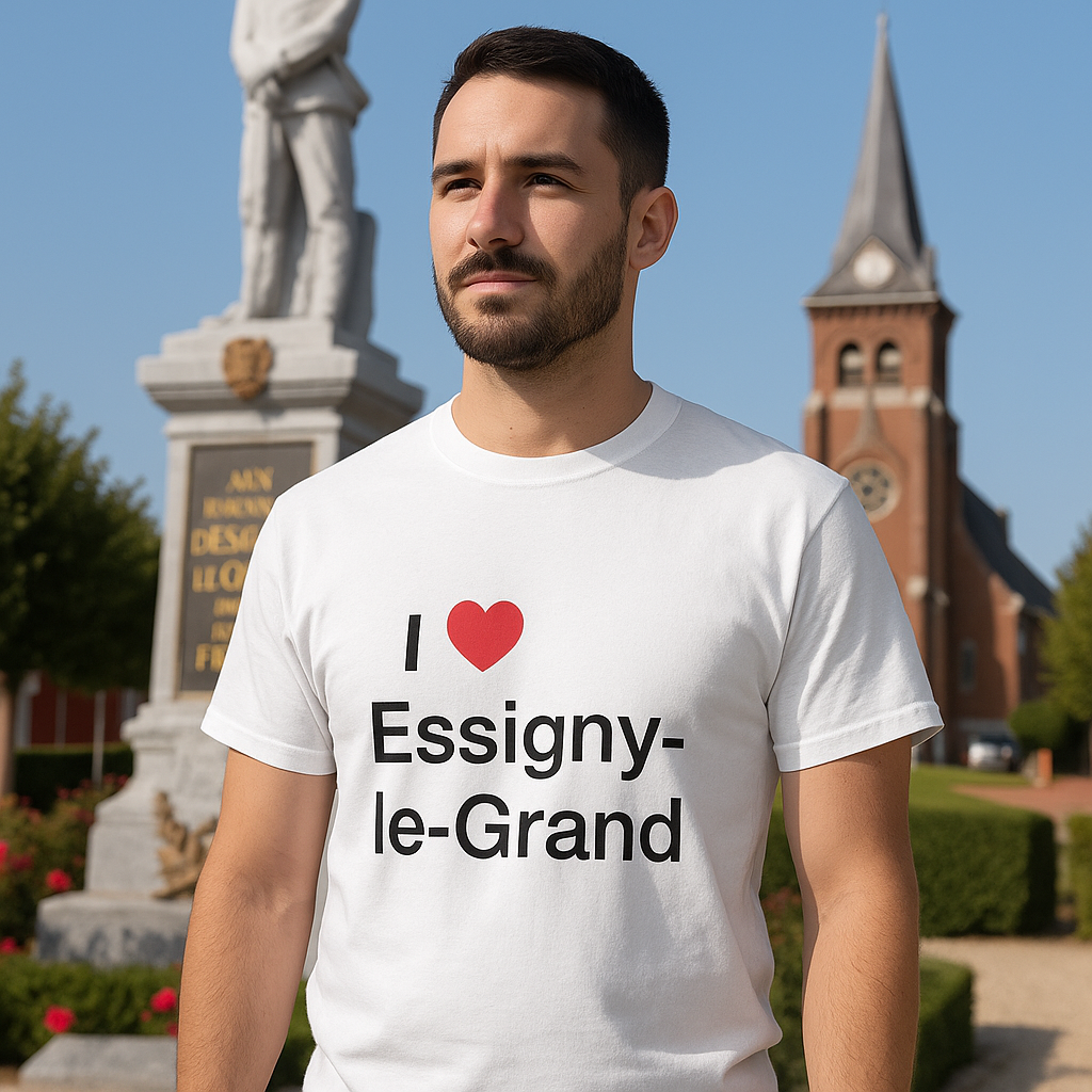 T-Shirt I love Essigny-le-Grand